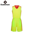 High quality reversible quick dry apparels basketball jersey team uniforms